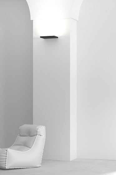 Cm2 w2 3000k 3400 lumen 29w cri90 nero opaco push - dali Rotaliana Lampade da parete